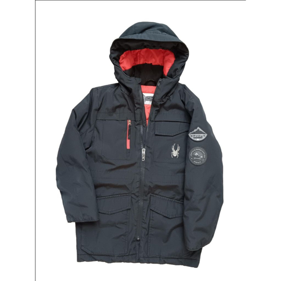 Spyder Other - Boys Spyder Black Winter Coat Size S (8)
